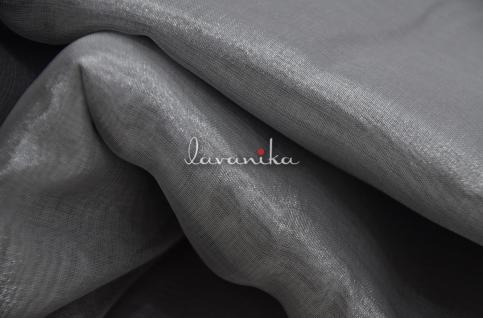 Pure Silk Tissue Organza Fabric (Dyeable)-Dno.PSTOSRFD